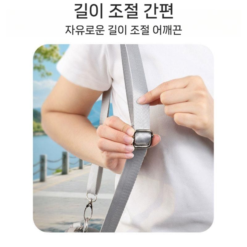 dji 포켓4P 수납 가방 휴대용 하드 쉘 보호 케이스 어깨끈 보관함 파우치 - 상세 이미지 5