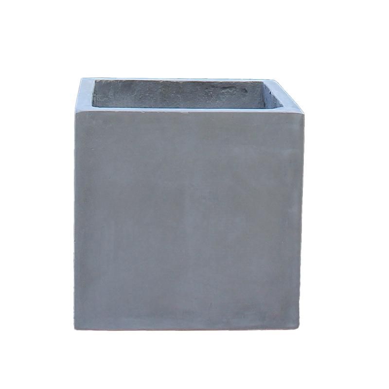 시멘트화분 대형화분 식물 정사각 야외 북유럽 인테리어 시멘트색 16x16x16cm - 상세 이미지 4