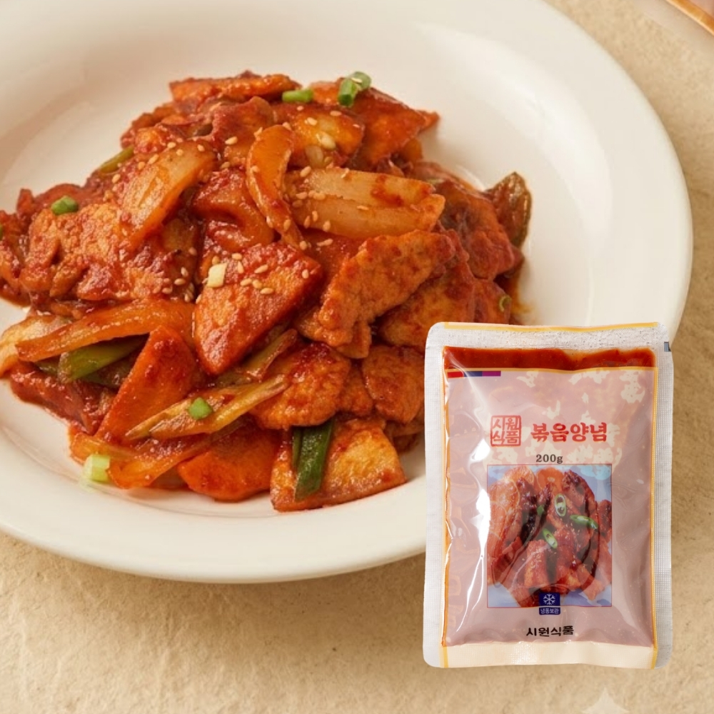 시원 볶음 양념장 만능 소스 200g, 10개 - 상품 이미지