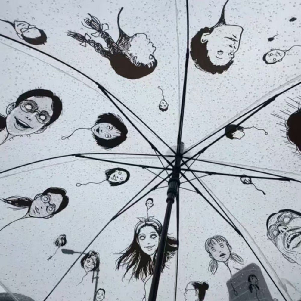 이토준지 토미에 장우산 투명 - 상세 이미지 3