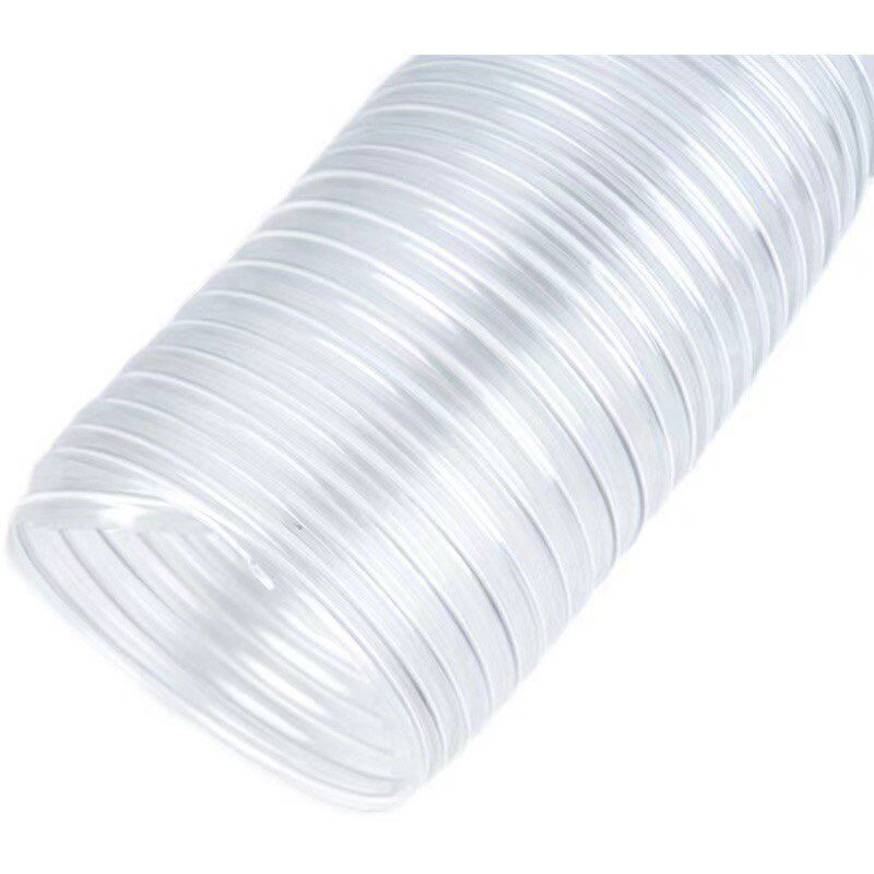 PVC호스 주름관 스프링 투명 내경 내열 고온 고압 내경 32mm/1미터 - 상세 이미지 5