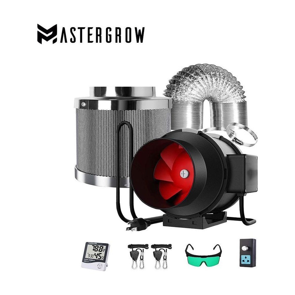 MasterGrow 카본 필터 (인라인 덕트 포함)
