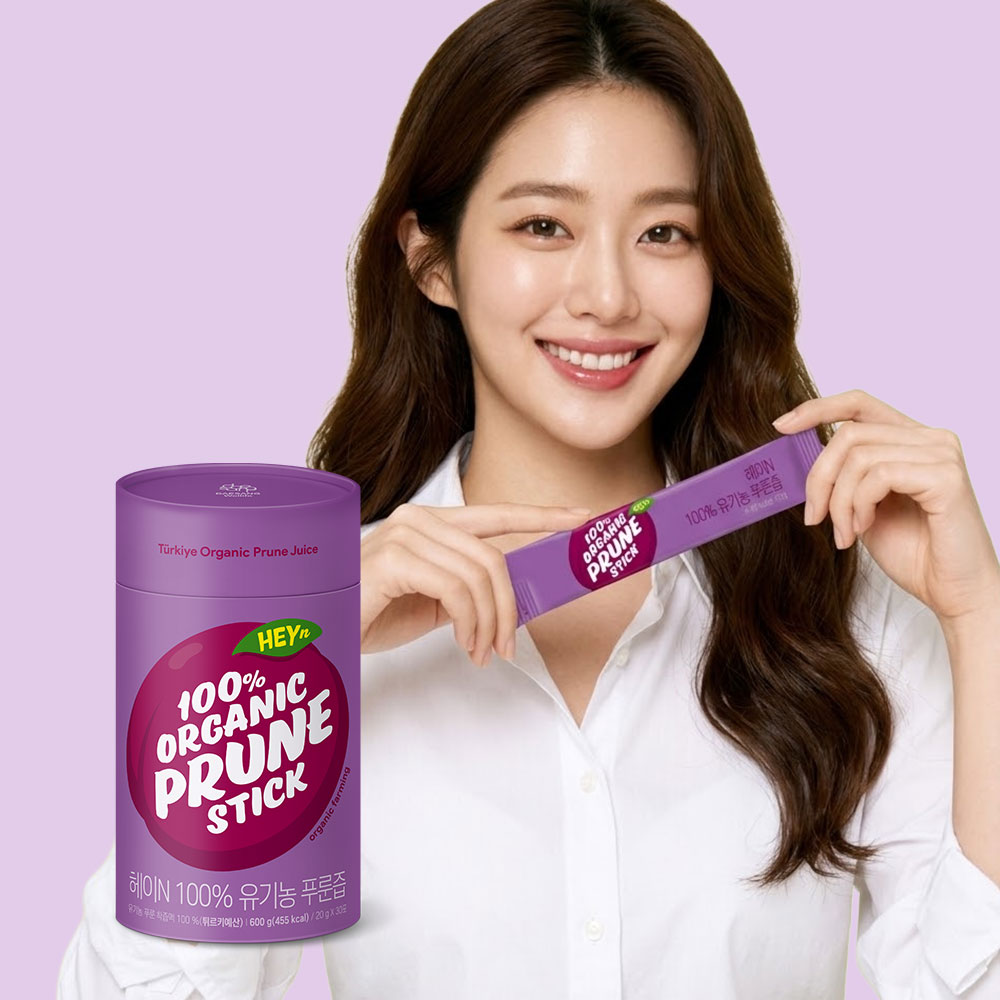 헤이N 100% 유기농 푸룬즙 20ml 30포, 1개 - 상품 이미지