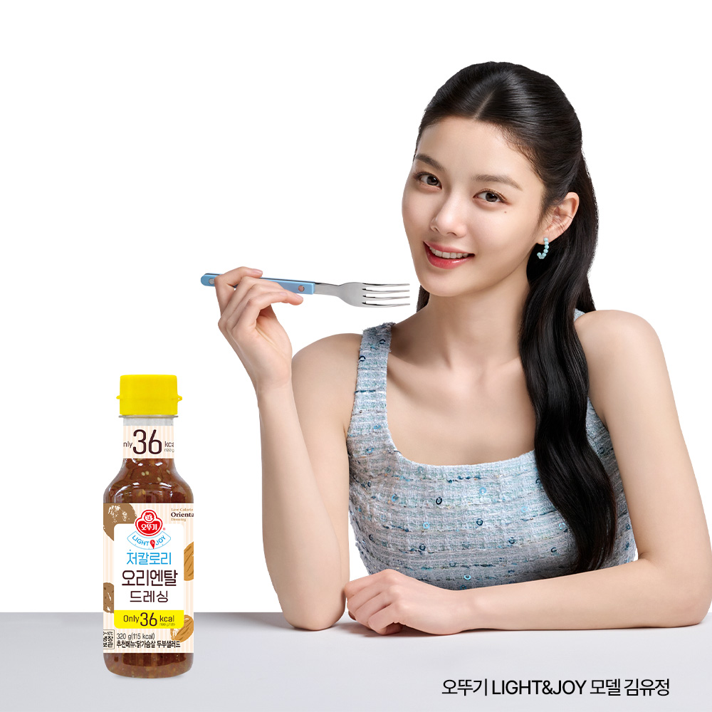 오뚜기 LIGHT&JOY 오리엔탈 저칼로리 드레싱(냉장) 320g - 상품 이미지