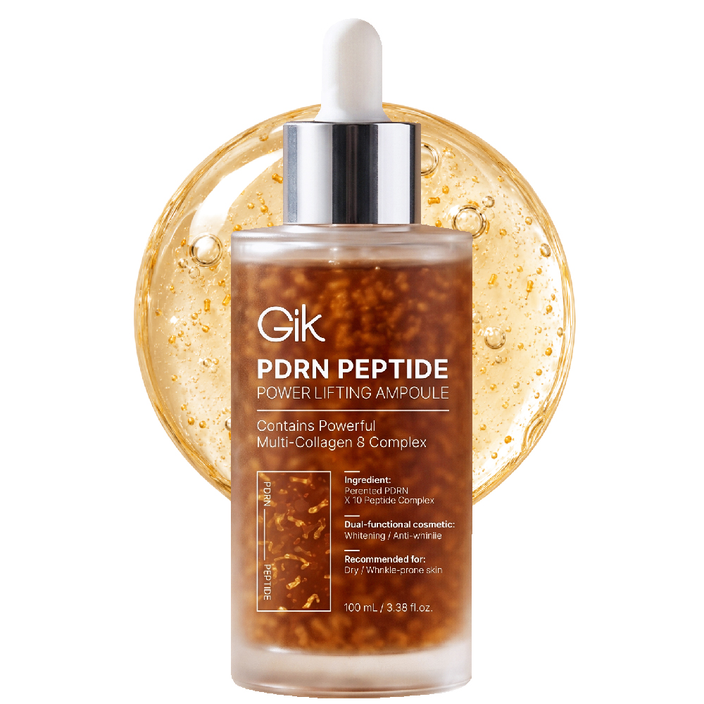 GIK PDRN 11종 펩타이드 콜라겐 녹는실 파워 리프팅 앰플 100ml - 상품 이미지