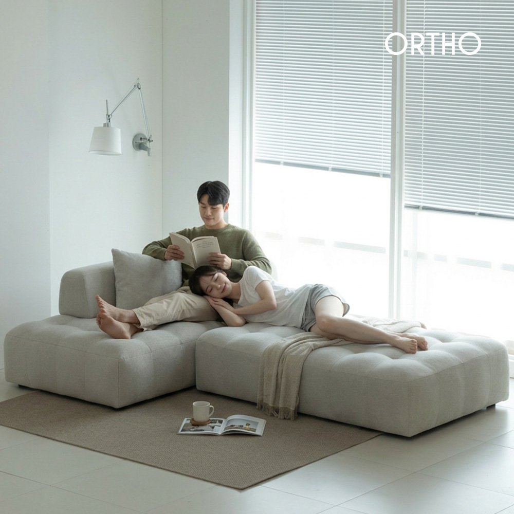 올쏘 마몽 클라우드 패브릭 카우치 모듈 소파 2/4인용 이미지 7