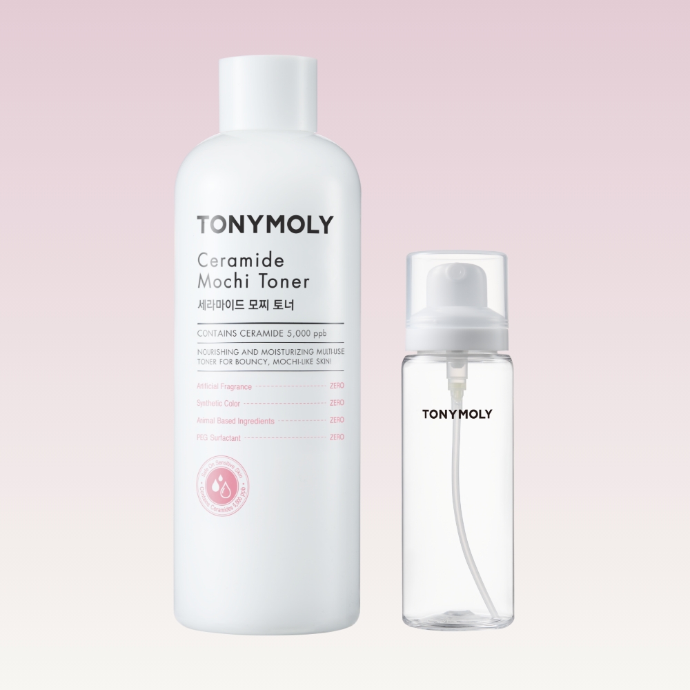 토니모리 대용량 화잘먹 세라마이드 모찌 토너 500ml, 1개 - 상품 이미지