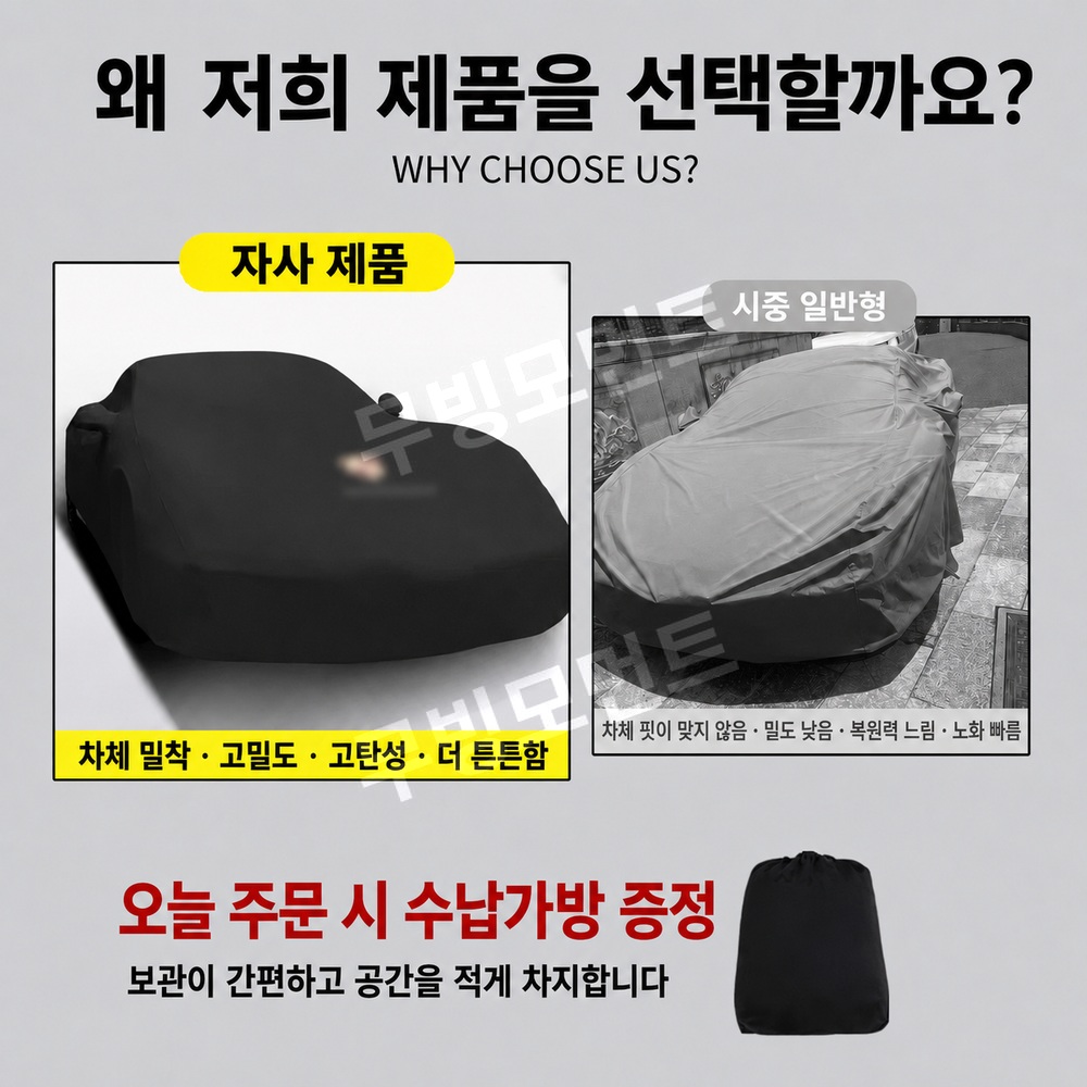 BMW 호환 자동차커버 차량덮개 X5 X7 7시리즈 - 상세 이미지 5