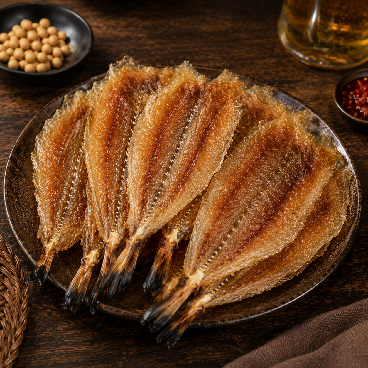 (주)마름 실속형 꼬리달린 아귀포 (L사이즈) 마른안주 조미통뼈 아귀포 5kg, 1개 - 상세 이미지 4
