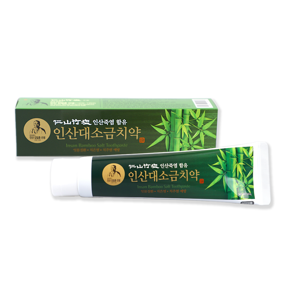 인산죽염 대소금 치약 160g 1개 - 상품 이미지