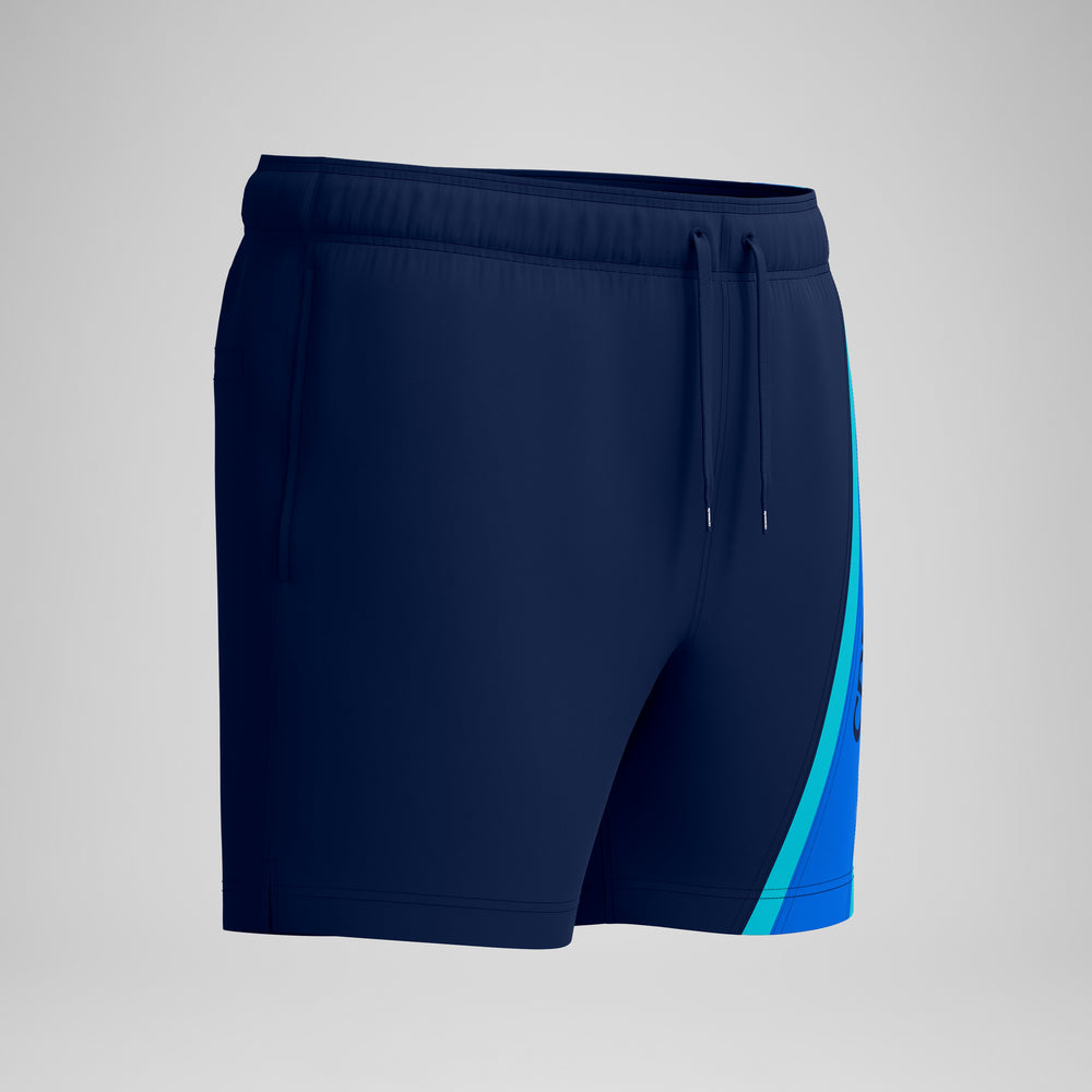 스피도 남성 하이퍼붐 쇼츠 트렁크 반바지 수영복 Navy/Blue - 상세 이미지 5