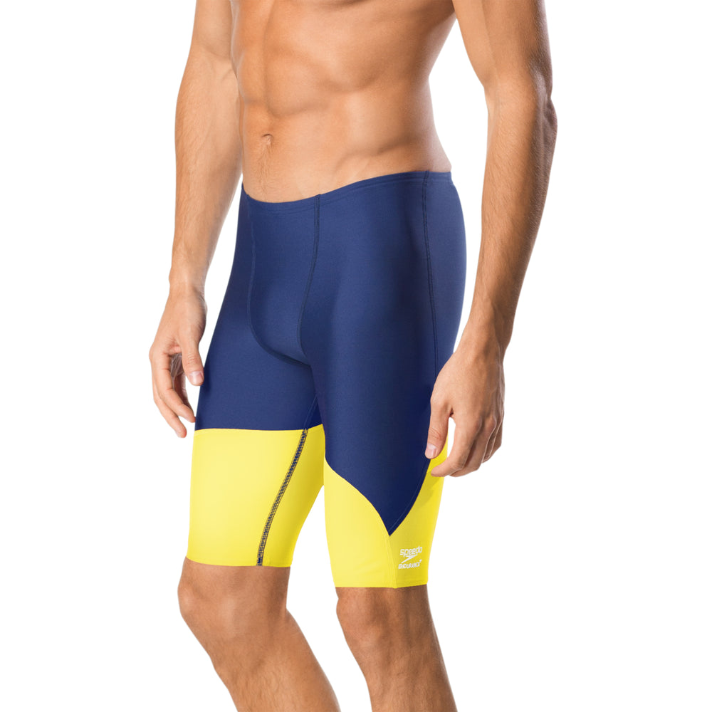 스피도 남성 스파크 스플라이스 재머 5부 수영복 Navy/Yellow, 38 - 상세 이미지 2