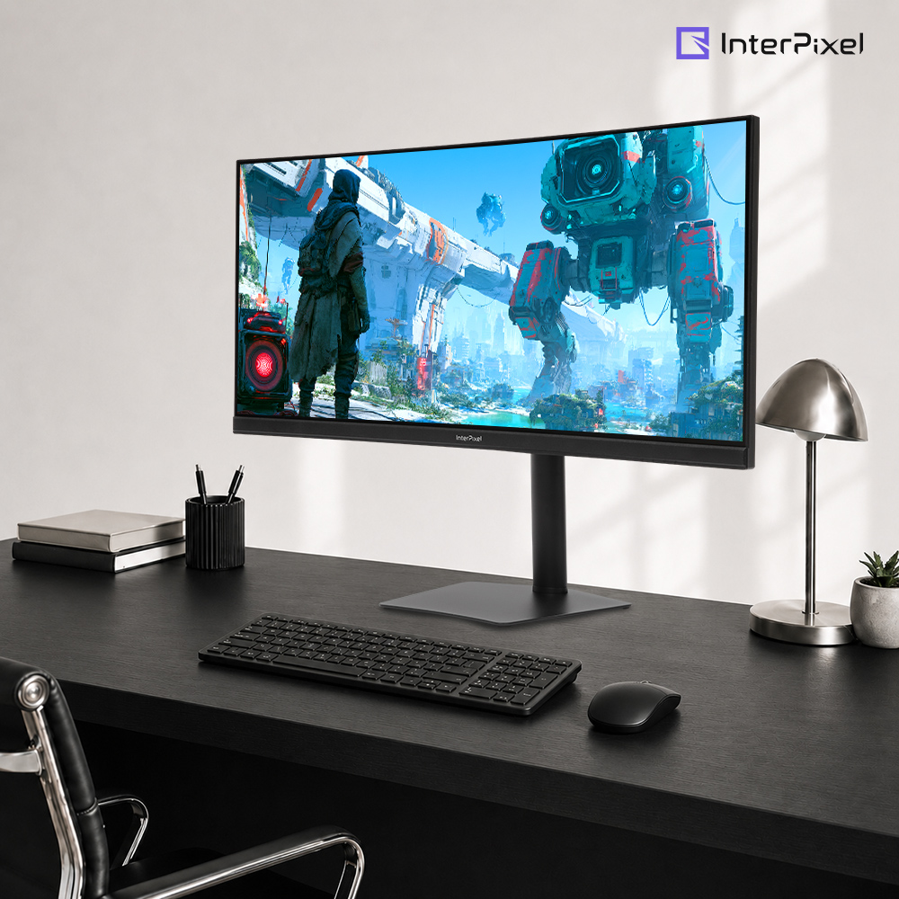 [IPS BLACK P3 100%] 인터픽셀 IPU3420 UWQHD 120Hz 울트라 와이드 컴퓨터 모니터 86~87cm(34인치), 무결점 - 상세 이미지 2