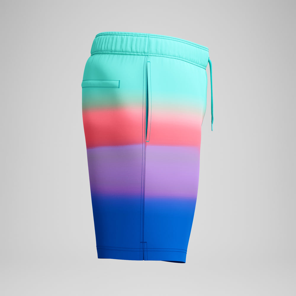 스피도 남성 프린트 르돈도 엣지 발리 트렁크 반바지 수영복 Multi-color, 2XL 이미지 6