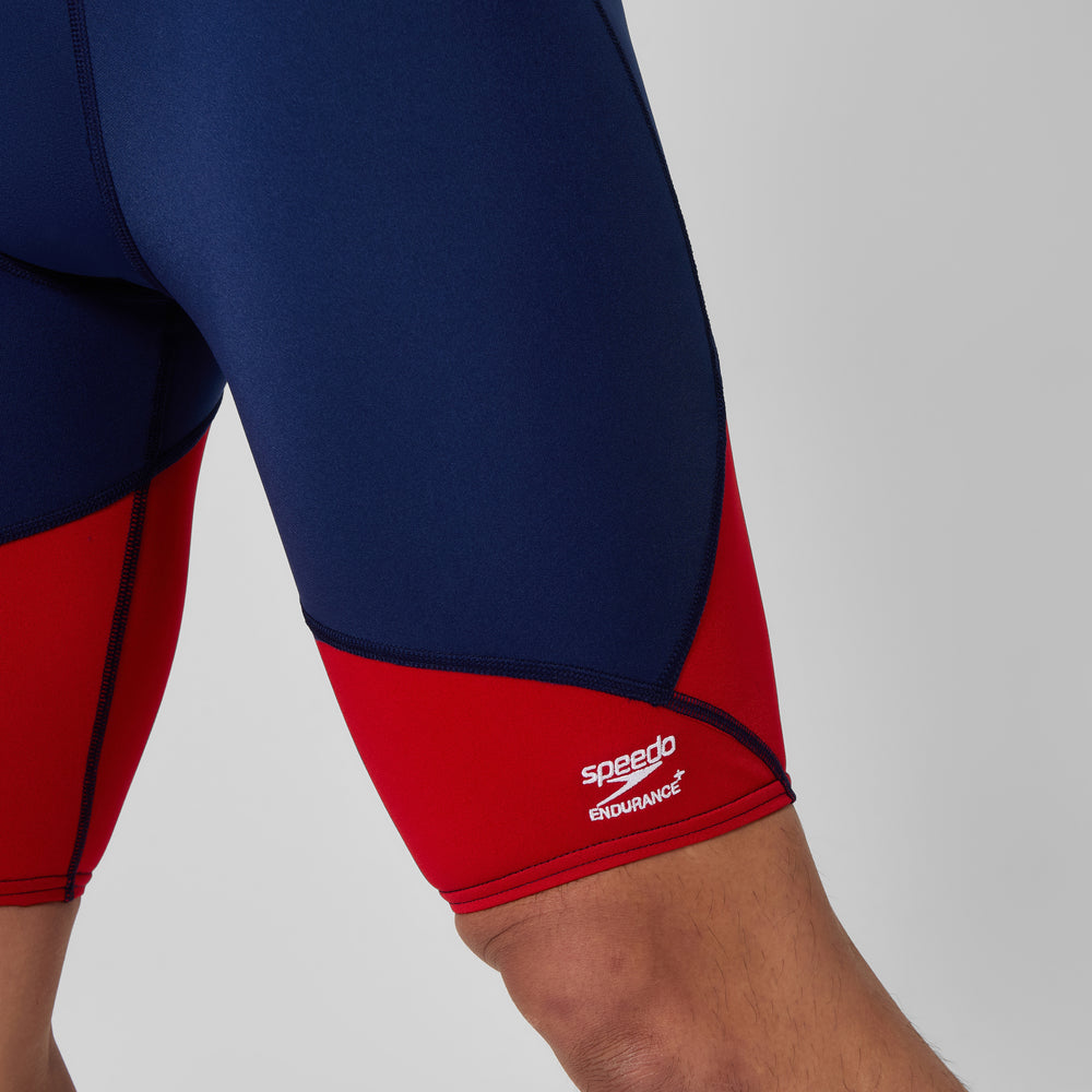 스피도 남성 스파크 스플라이스 재머 5부 수영복 Red/Navy, 22 - 상세 이미지 4