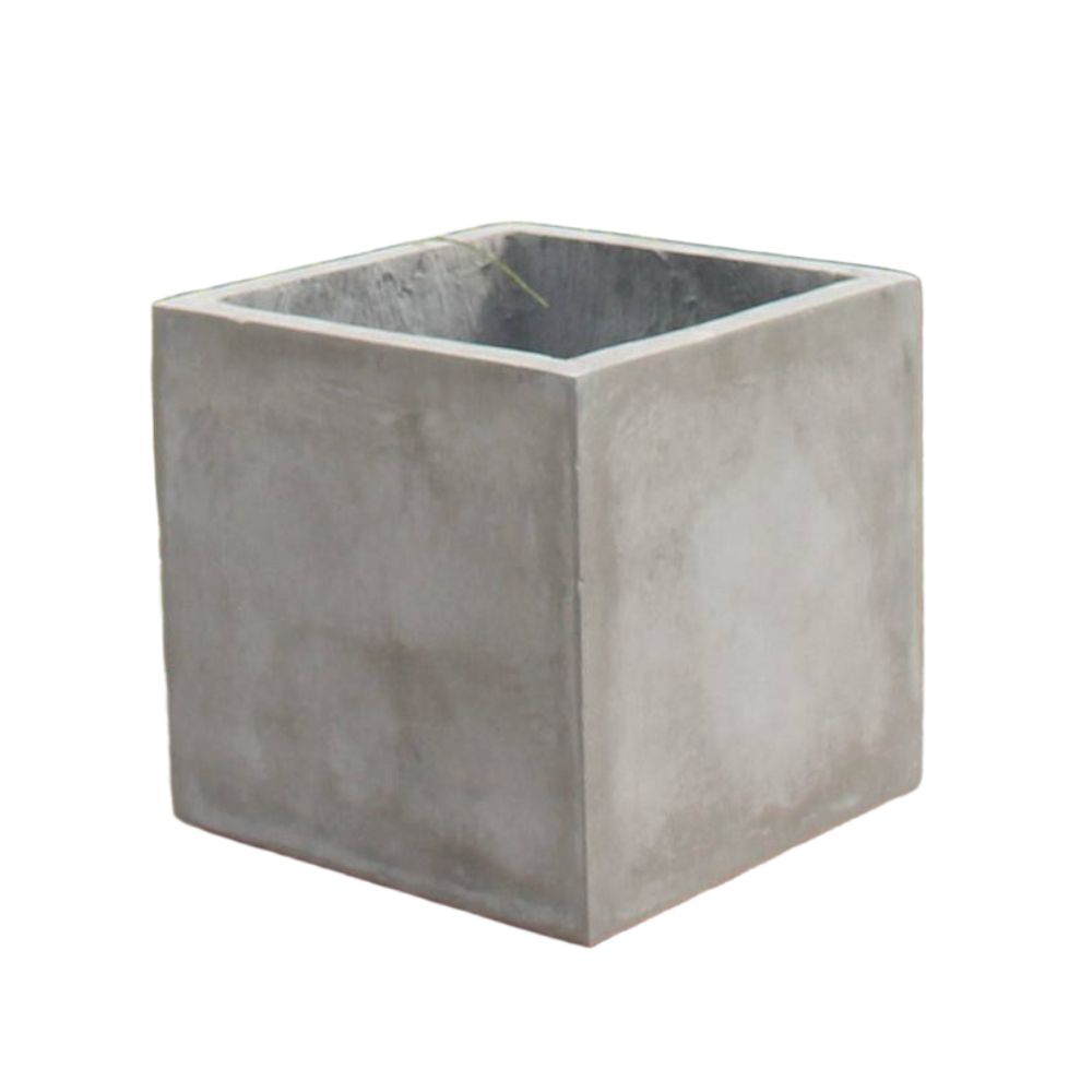 시멘트화분 대형화분 식물 정사각 야외 북유럽 인테리어 시멘트색 16x16x16cm - 상품 이미지