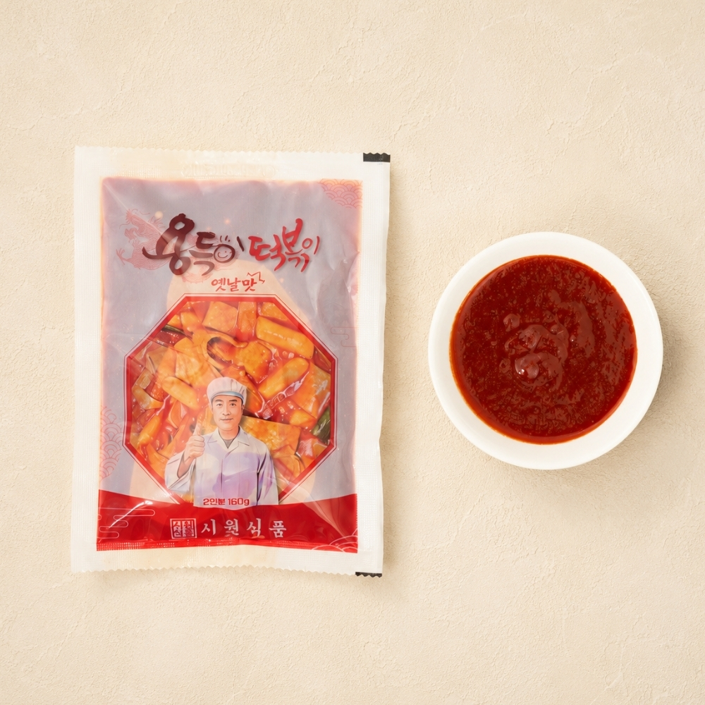 용득이 떡볶이 양념 소스 160g, 100개 - 상세 이미지 3