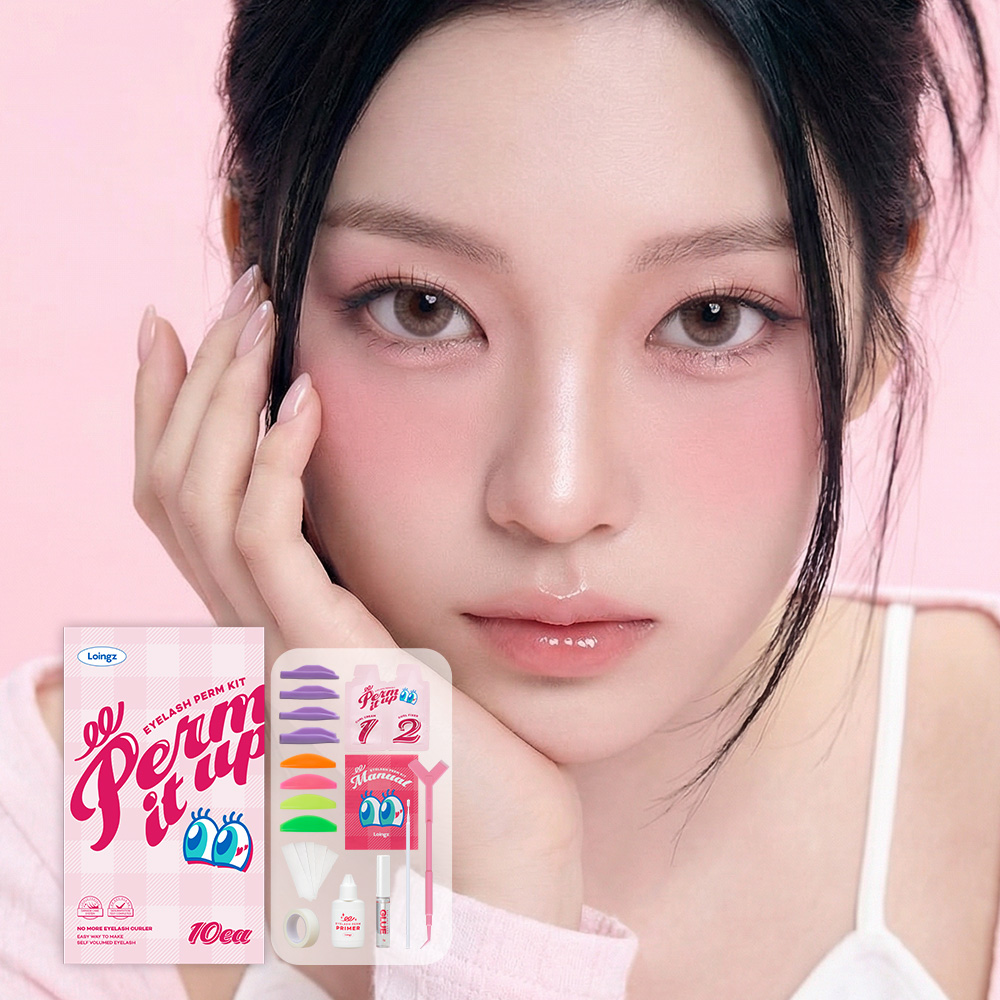 [10회분/C컬+L컬] 로잉즈 펌잇업 셀프 속눈썹펌 키트 초보용 아이래쉬펌 풀구성 - 상세 이미지 2