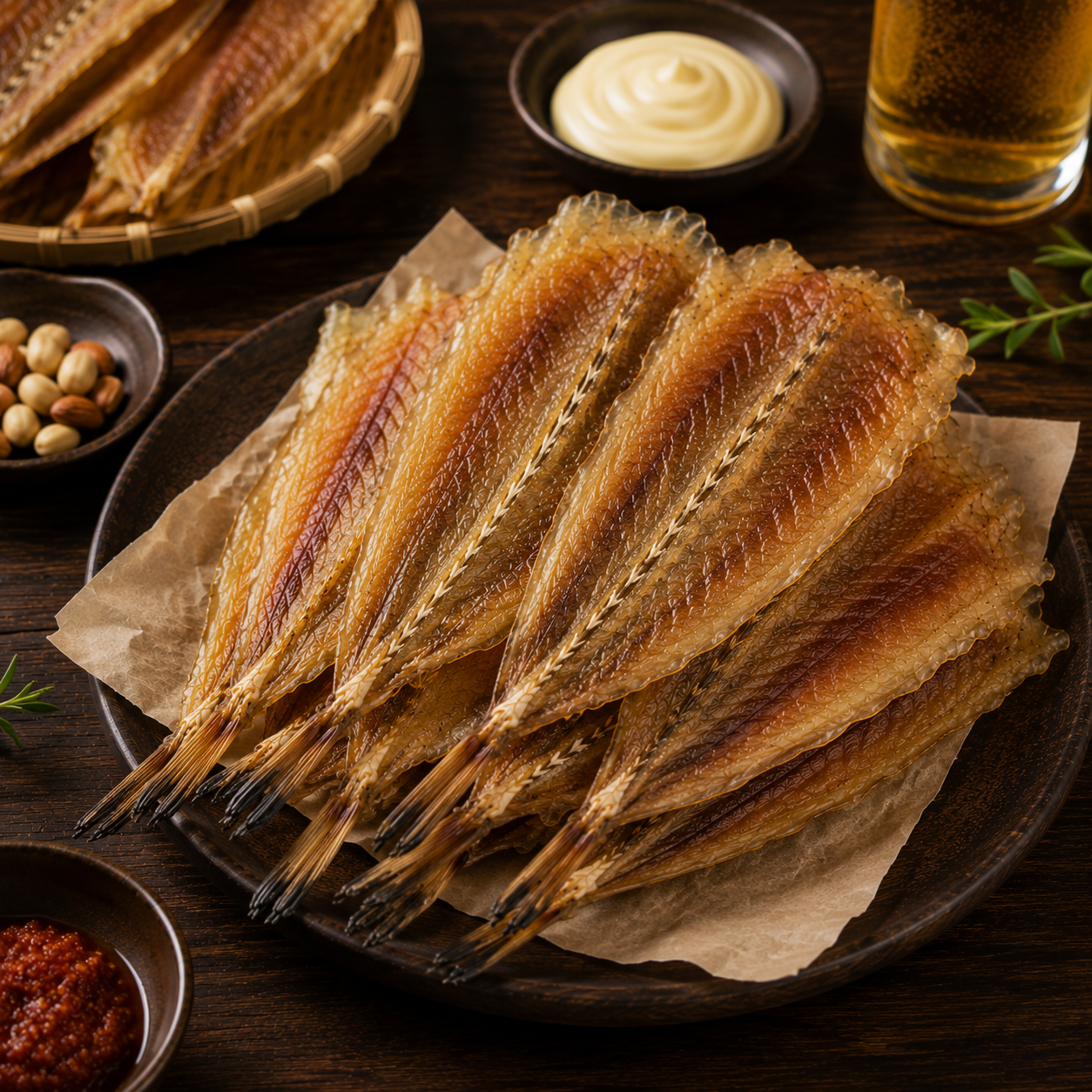 (주)마름 실속형 꼬리달린 아귀포 (M사이즈) 마른안주 조미통뼈 아귀포 10kg, 1개 이미지 7