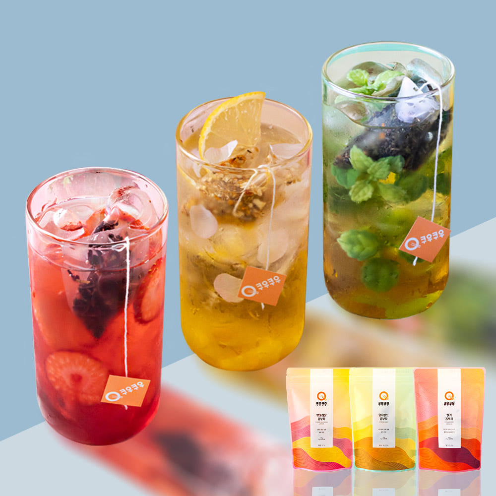 [2+1] 쿠우쿠우 콤부차 20티백+20티백+쿠웅이 보틀 500ml 외 - 상세 이미지 2
