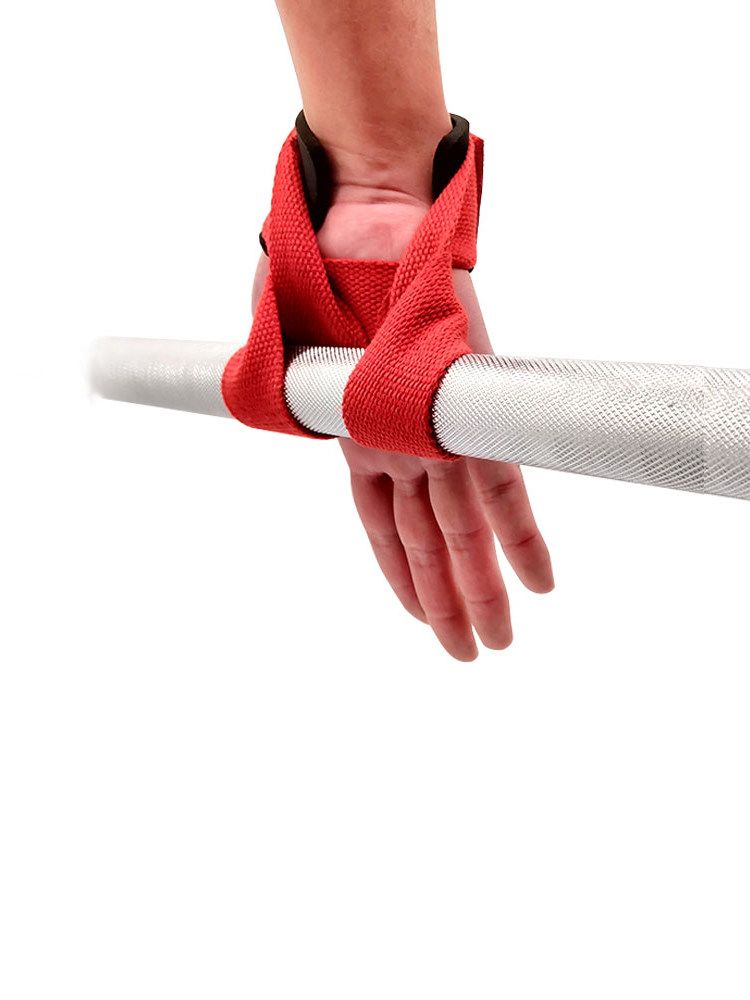 턱걸이 손목그립 철봉 스트랩 풀업 장갑 스포츠 운동 검은색 15-16cm - 상세 이미지 4