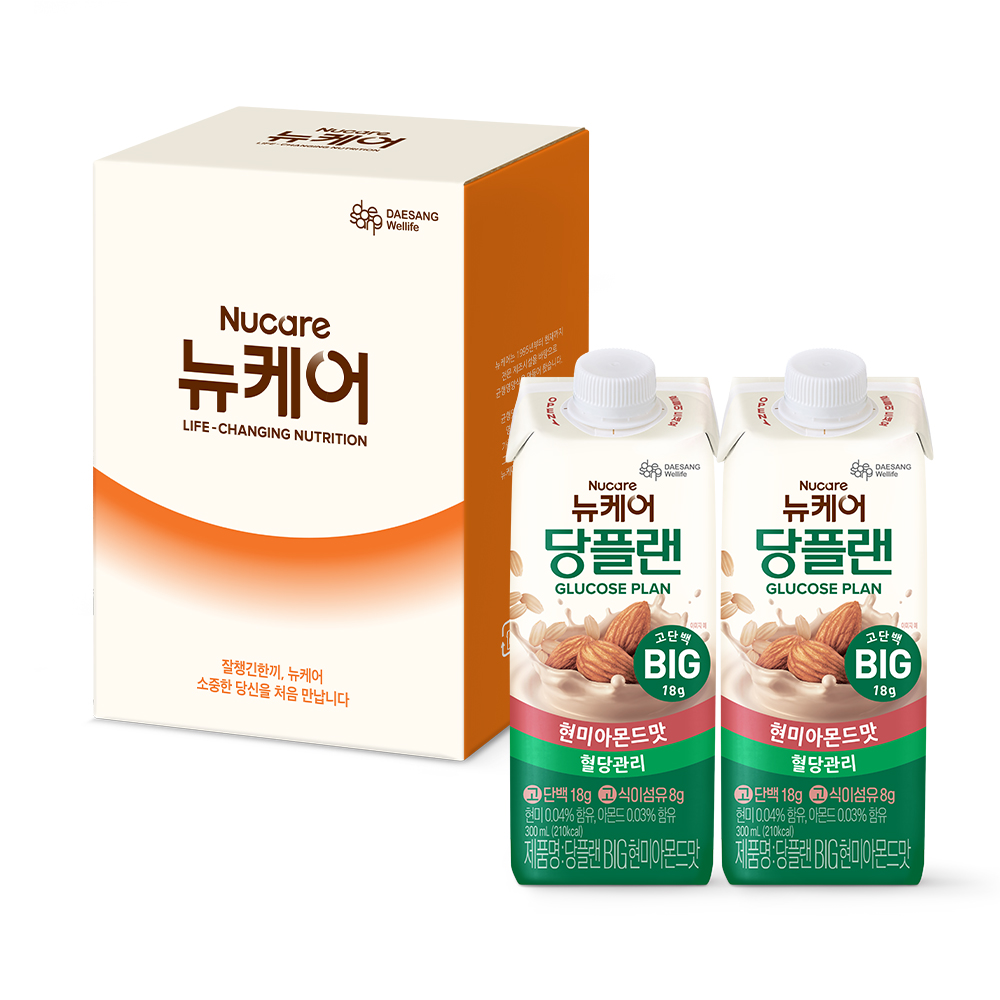 당플랜 BIG 현미아몬드맛 300ml (2팩) 체험팩 - 상품 이미지