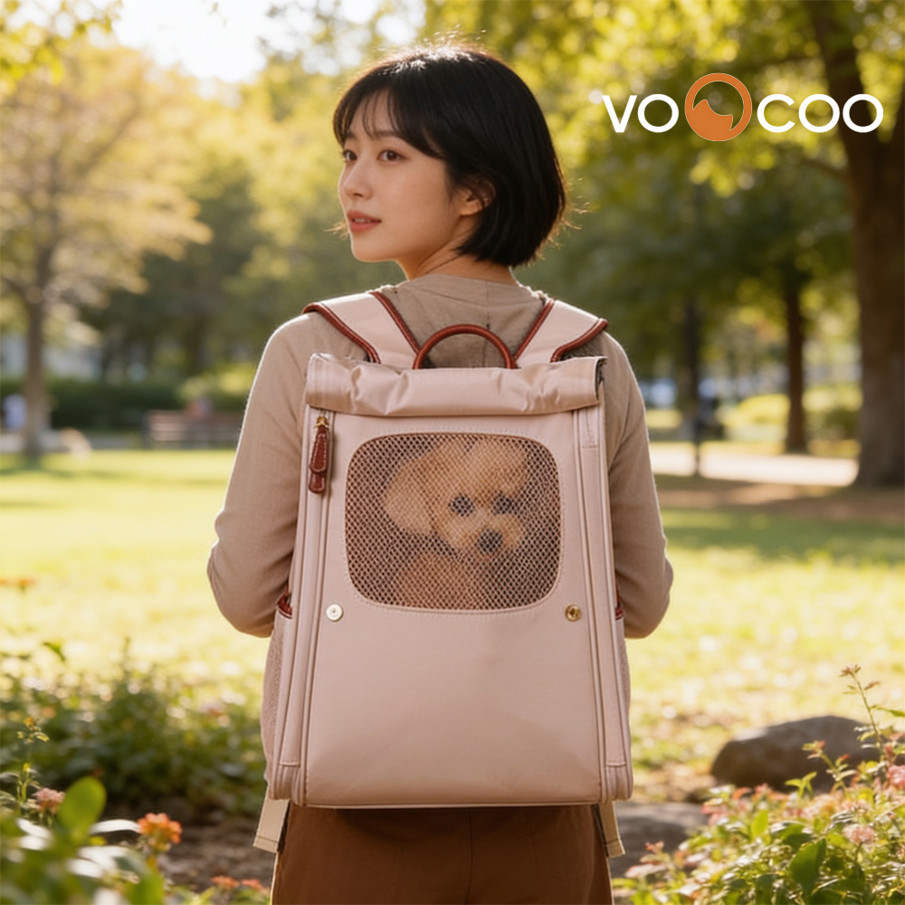 프리미엄 강아지 이동 가방 고양이 산책 슬링백 백팩 애견 토트백 크로스백 기내반입 캐리어 - 상품 이미지