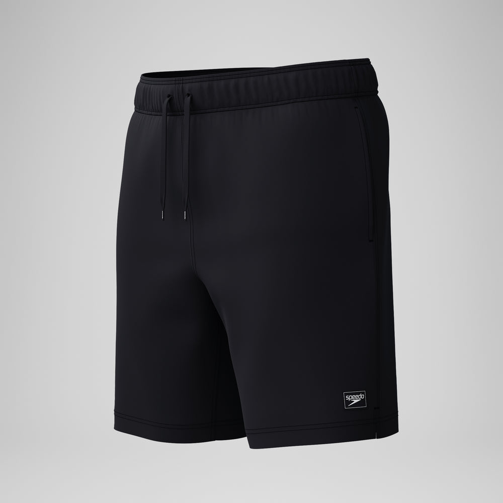 스피도 남성 솔리드 발리 트렁크 반바지 수영복 Black, 2XL 이미지 8