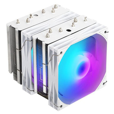 다크플래쉬 darkFlash Ellsworth D31 PRO ARGB 듀얼타워 공랭 CPU 쿨러 (화이트)
