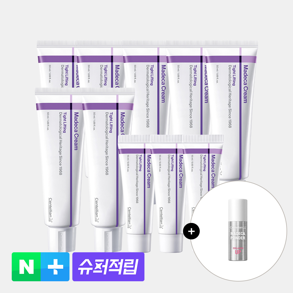 동국제약 센텔리안24 마데카크림 올뉴 타이트리프팅 주름개선 탄력 크림 50ml 7개+15ml 3개 상품 이미지
