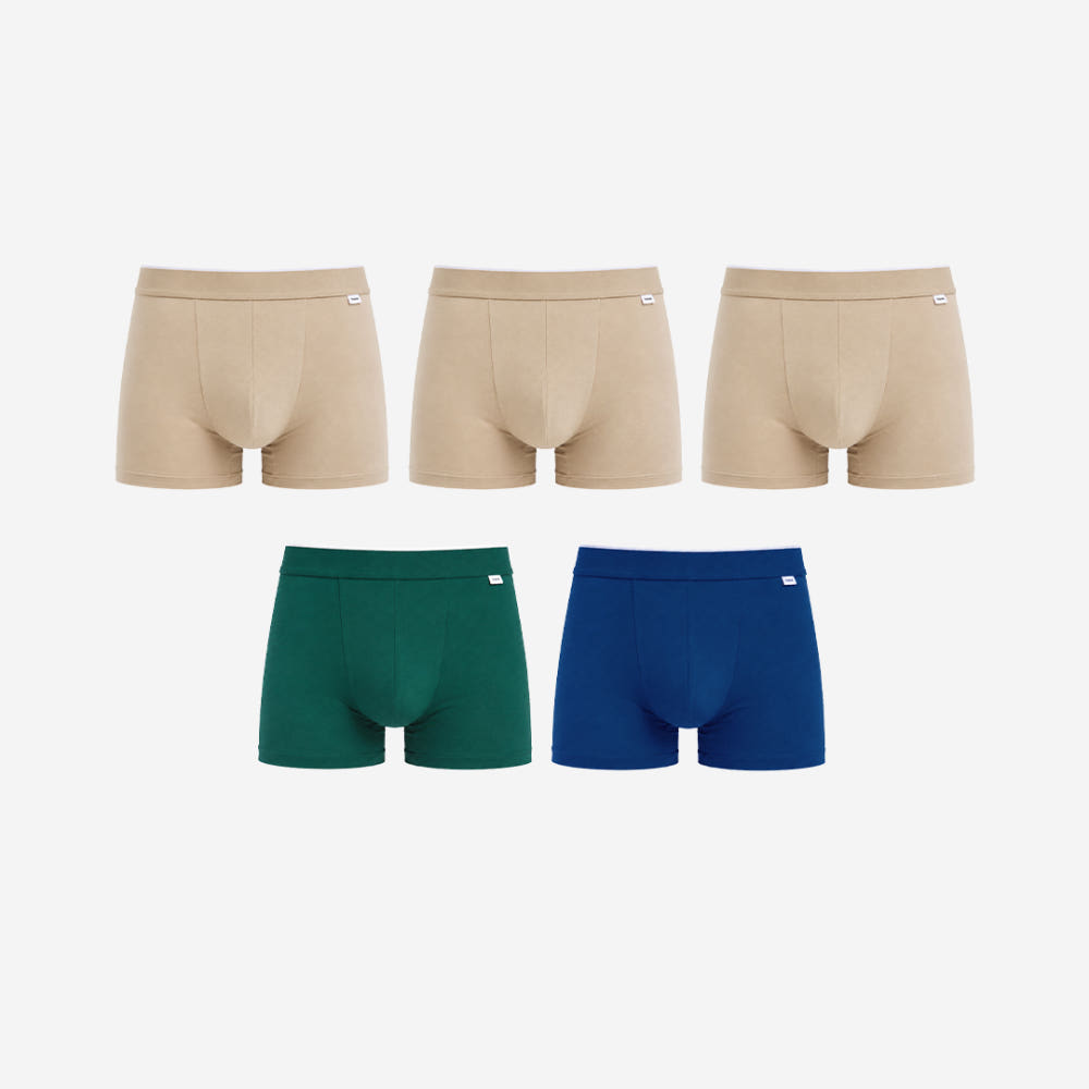 TAMIM 타밈 맨즈 심리스 남자 팬티 드로즈 5PACK : 타밈