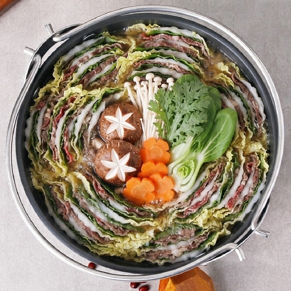 경질 샤브샤브 전골 냄비 오뎅탕 어묵탕 오뎅 밀푀유 나베 16.7cm 이미지 8