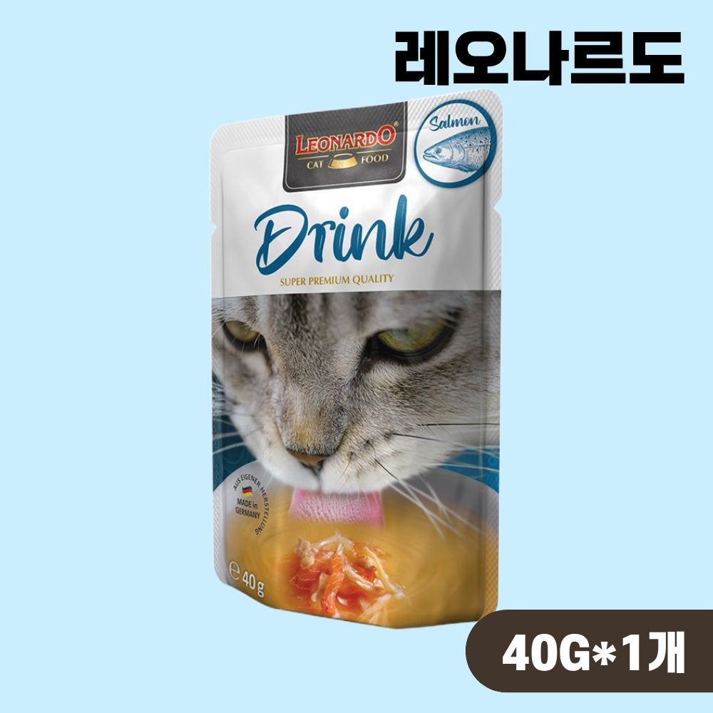 레오나르도 순수생육 드링크 연어, 40g, 1개 - 상품 이미지