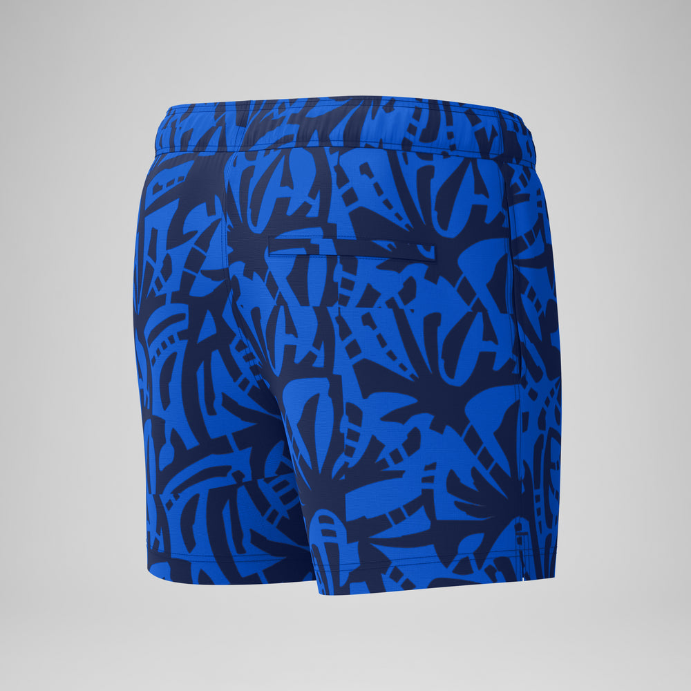 스피도 남성 르돈도 엣지 프린트 트렁크 반바지 수영복 Peacoat/DeepSapphire, 2XL 이미지 7
