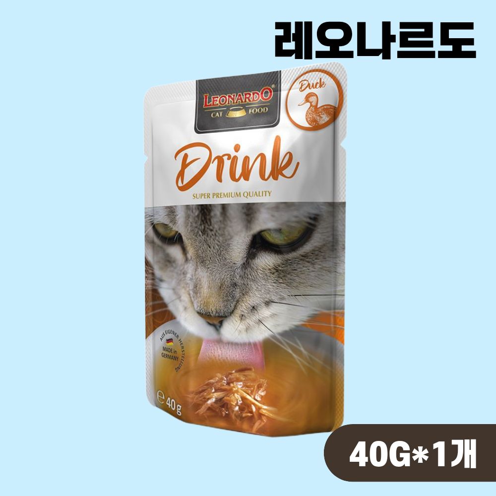 레오나르도 순수생육 드링크 오리, 40g, 1개 - 상품 이미지