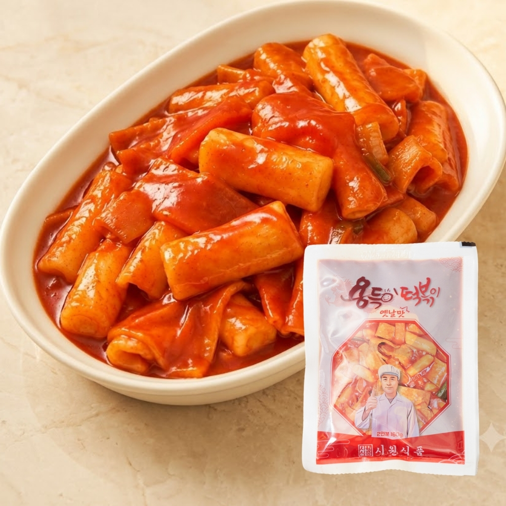 용득이 떡볶이 양념 소스 160g, 10개 - 상품 이미지