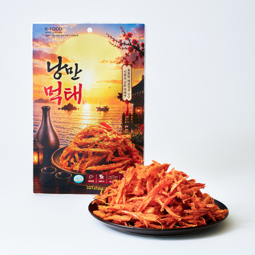 낭만먹태 양념 매운맛 먹태채 40g - 상품 이미지