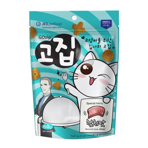 고집 고양이 이빨과자 치석제거 참치, 60g, 5개 - 상세 이미지 2