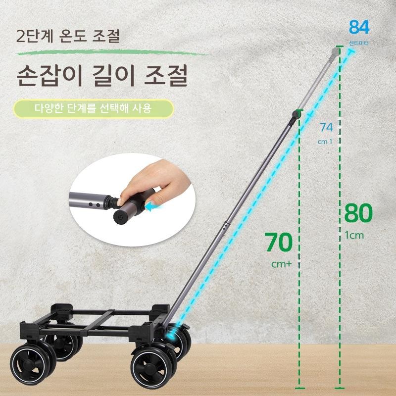 도도펫 강아지 이동장 고양이 캐리어 여행용 카트 베이지 메쉬 1개 - 상세 이미지 4
