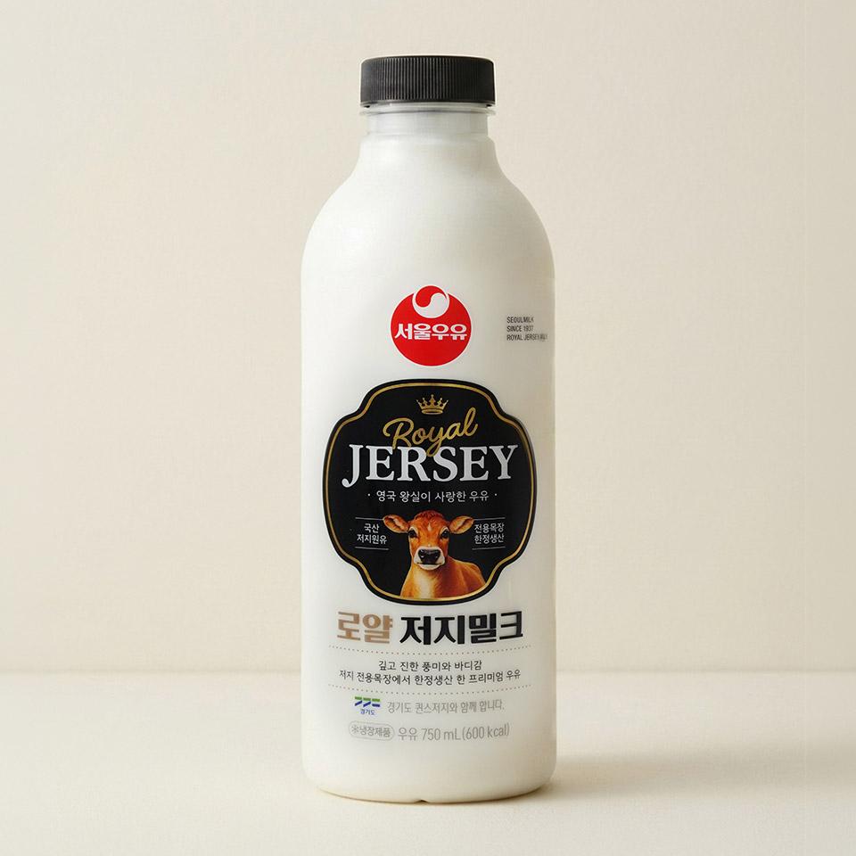 메가마트 서울우유 골든저지 우유  750ml - 상품 이미지