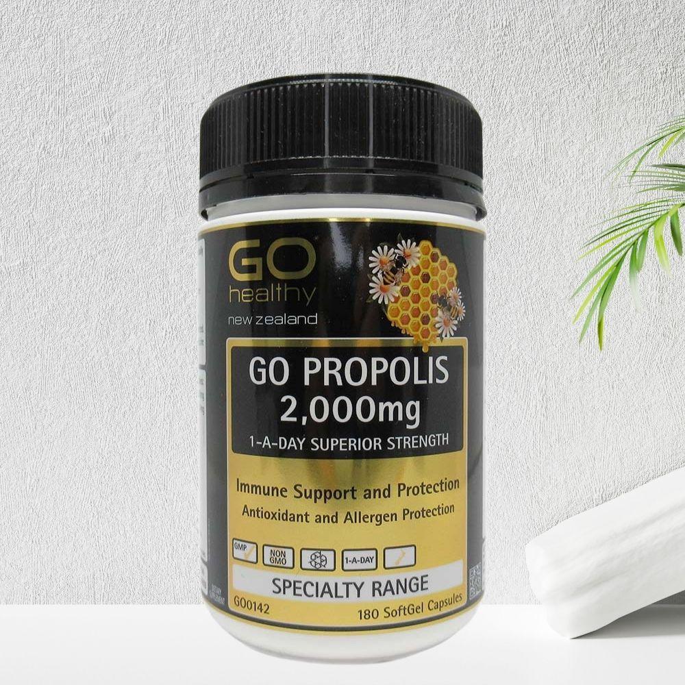 고헬씨 뉴질랜드 프로폴리스 2000mg 180 소프트젤캡슐 X2개 360캡슐 - 상세 이미지 2