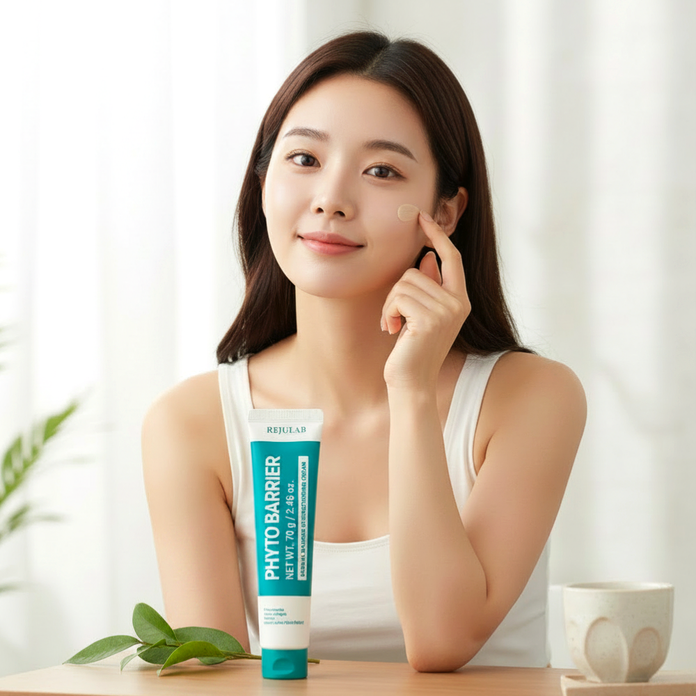 리쥬랩 착색 기미 미백 크림 수분 보습 탄력 검버섯 흑자 화이트닝 영양 피토베리어 장벽크림 이미지 8