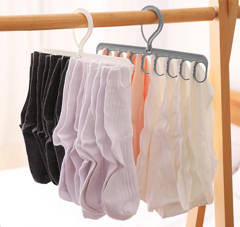 양말 속옷 빨래 건조대 집게 옷걸이 다용도 행거 원룸 자취생 수건 건조 미니 걸이 - 상품 이미지
