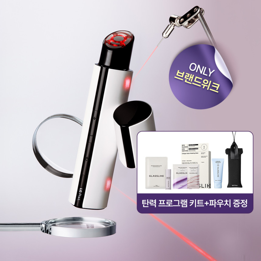 LG 프라엘 탄력 모공 이중턱케어고주파 멀티 디바이스 써마샷 얼티밋 197g 사진 1