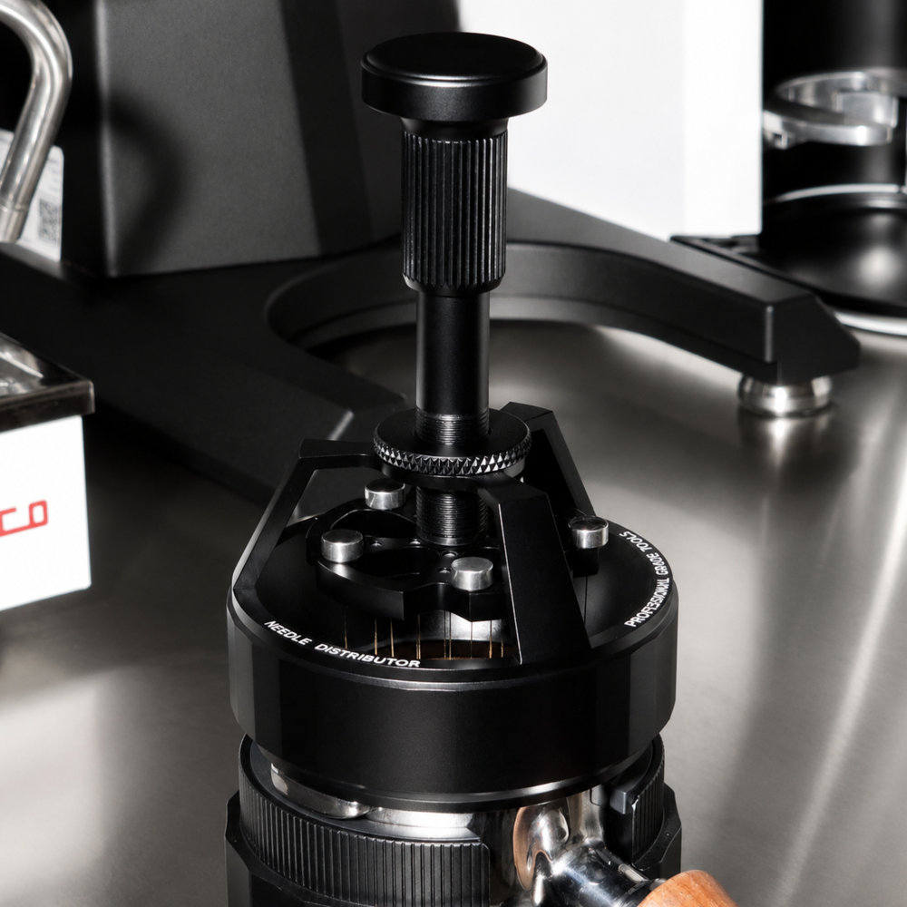 니들 디스트리뷰터 스핀 프로 V2 커피 칠침봉 침칠봉 WDT 툴 58mm 단품 - 상세 이미지 5