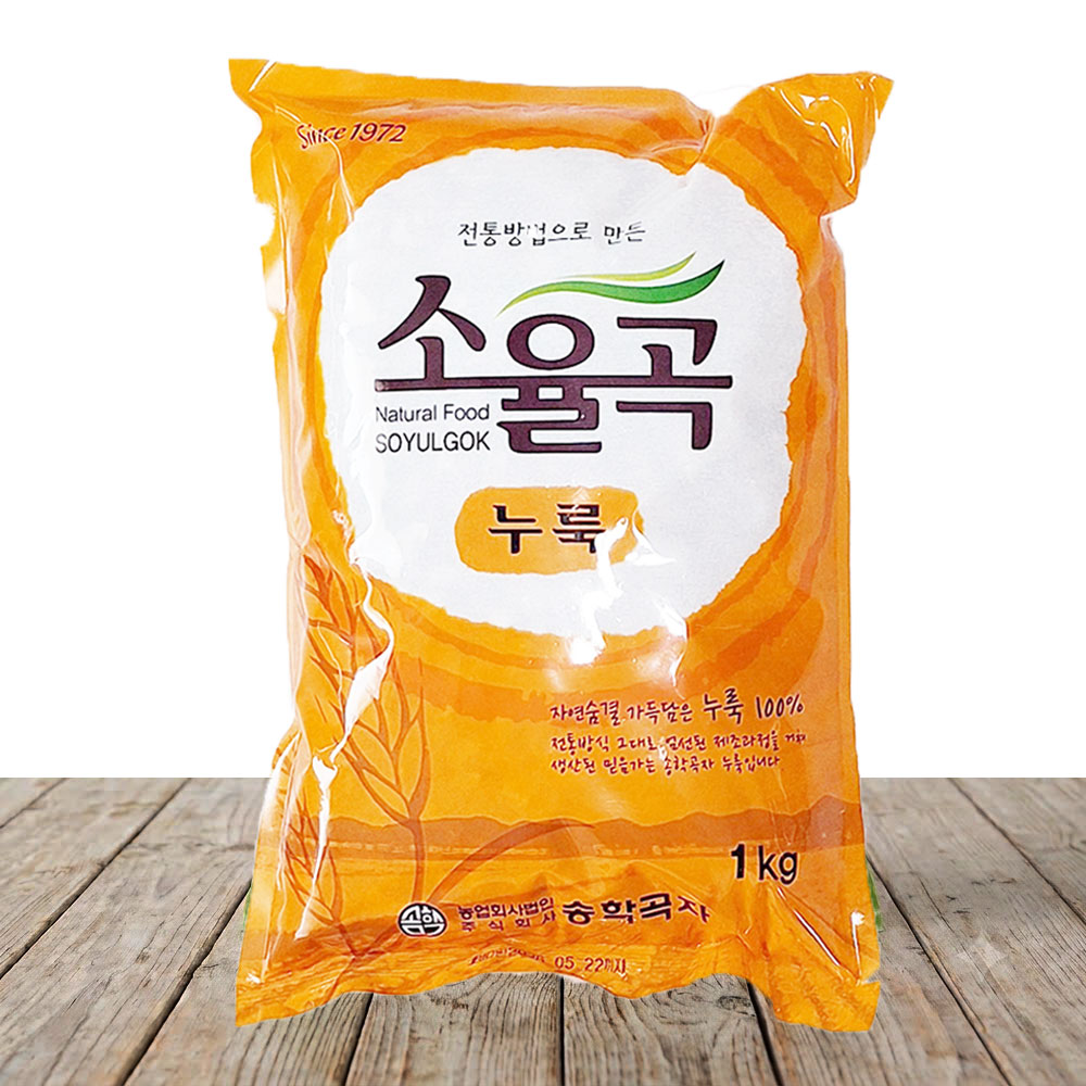 소율곡 막걸리누룩 1kg 수입산 송학곡자 밀누룩 키트 재료 - 상품 이미지