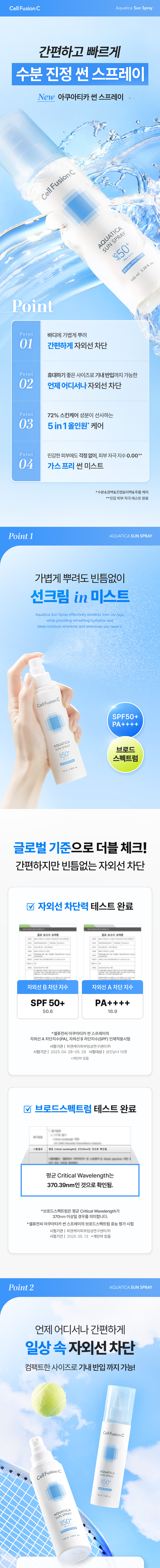 cellfusionc Aquatica™ hydro complex skincare