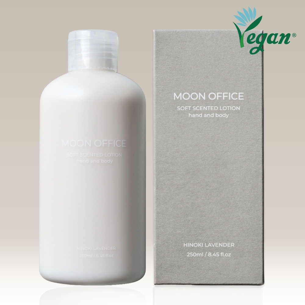 [1+1 EVENT] 문오피스 소프트 센티드 핸드 앤 바디 로션 히노끼 라벤더, 250ml, 1개 - 상품 이미지