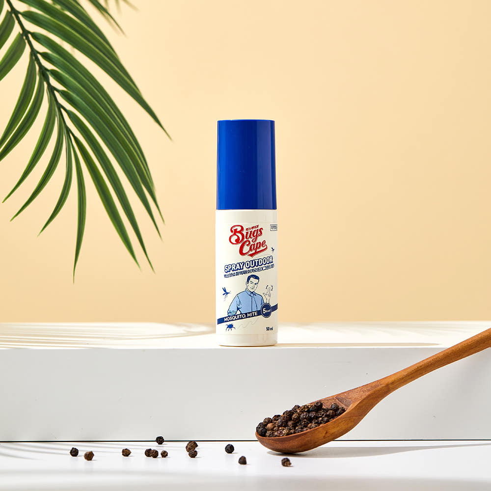 [1+1+1] 굿잠 벅스케이프 스프레이 아웃도어 50ml 3개 / 유아 아기 임산부 모기기피제 진드기기피제 벌레기피제 해충퇴치제 스프레이 - 상세 이미지 2