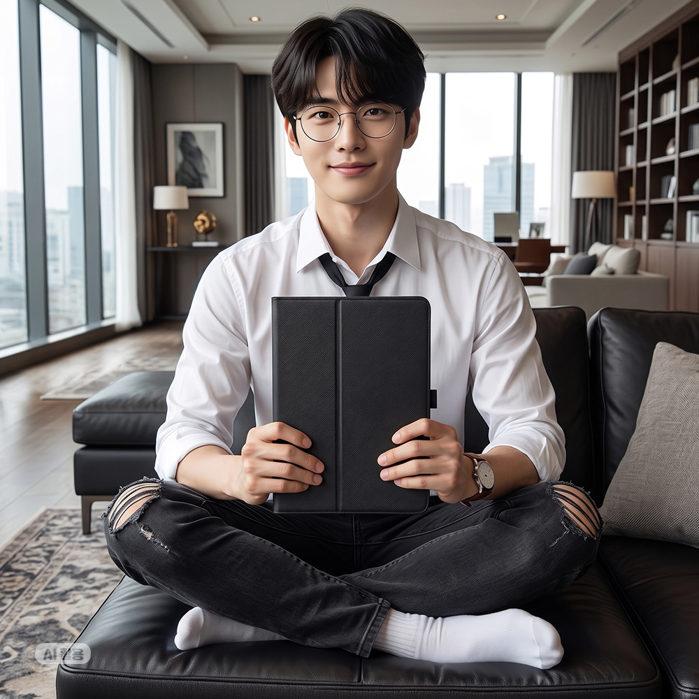 iPlay70 Max Pro 13 케이스 다이어리 가죽 북커버 ALLDOCUBE 올도큐브 블랙, iPlay70 Max Pro 13 - 상세 이미지 4